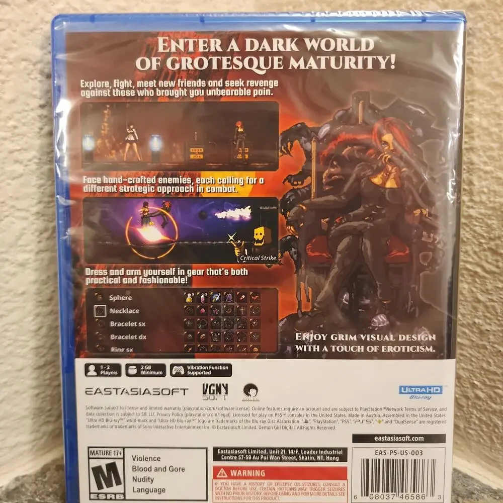 Game - Demoniaca: Everlasting Night (NEW) - PS5